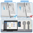 thumbnail image 4 of Soporte magnético CloudValley para iPhone con soporte para portátil, 4 of 7
