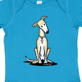 thumbnail image 4 of Inktastic Curious Greyhound Boys or Girls Baby Bodysuit, 4 of 5