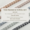 thumbnail image 2 of Boho-Inspired Border Quick-Dry Cotton 12 Pack Washcloth Set, 2 of 6