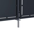 thumbnail image 3 of vidaXL Garden Gate Steel 300x200 cm Anthracite, 3 of 4