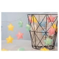thumbnail image 4 of 1.6m 10 LEDs Cracked Star Shape String Lights Rope Lamp for Christmas Party Festival Birthday without Battery, 4 of 8