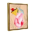 thumbnail image 4 of Stupell Industries Fruity Cocktail Drink Food & Beverage Painting Gold Floater Framed Canvas Art Print Wall Art, 25 x 31, 4 of 10