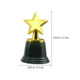 thumbnail image 2 of 5 Pcs Modèle de Trophée pour Tout-Petits Trophée en Plastique pour Enfants Récompenses de Fête pour Enfants Trophée en Plastique Jouet Trophée Étoile, 2 of 8