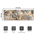 thumbnail image 5 of Animal Print Pattern Door Rugs,Washable Non Slip Door Mats Indoor,Decorative Door Mats,Entry Mat Indoor for Entrance,Bedroom,Kitchen,Bathroom,16"x47", 5 of 6