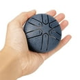thumbnail image 2 of Tambor Lluvia 3 Pulgadas Y 6 Notas para Exterior Lengua Acero Yoga () Azul Marino, 2 of 6