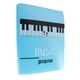 thumbnail image 5 of 40 Páginas Hoja de Música Carpeta Archivo Aprendiziaje Musical Azul, 5 of 9