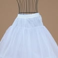 thumbnail image 6 of 2 Hoops 1-layer Yarn Skirt Bride Bridal Wedding Dress Support Petticoat Women Co, 6 of 6