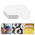 thumbnail image 2 of Visland 300 Pcs Piecing Paper Hexagon Quilting Templates Set 10mm 22mm 36mm Piecing Paper Templates for Quilting Sewing DIY Patchwork, 2 of 8