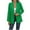 Green, variant on WXLWZYWL Women's Winter Blazers Jackets Dressy Casual Ribbed Long Sleeve Lapel Fashion Work Business Outerwear
