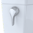 thumbnail image 5 of TOTO® Vespin® II 1G Two-Piece Elongated 1.0 GPF Universal Height Toilet with CEFIONTECT and SS124 SoftClose Seat, WASHLET+ Ready, Cotton White - MS474124CUFG#01, 5 of 5