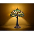 thumbnail image 5 of CHLOE Lighting EMPRESS Tiffany-style Dark Bronze 1 Light Table Lamp 12" Shade, 5 of 5