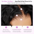 thumbnail image 3 of Peluca Liqusee birmana rizada, 100% cabello humano, 250% de densidad, 24 pulgadas, 3 of 9
