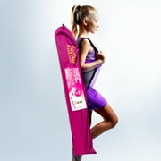Justice 8FT Folding Gymnastics Balance Beam , Vegan Suede Material, Purple