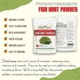 thumbnail image 3 of FISH MINT POWDER 2.47 Oz (70g) VIETFARMFOOD: Natural pure, convection dried seasoning made from real vegetable perfect for adding flavor to any meal, from cooking, baking, salad, soup, sauce, 3 of 7