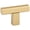 Champagne, variant on Alno A2805-CHP/MB Quadrato 1-3/4" Smooth Square T Bar Cabinet Knob / Drawer Knob -