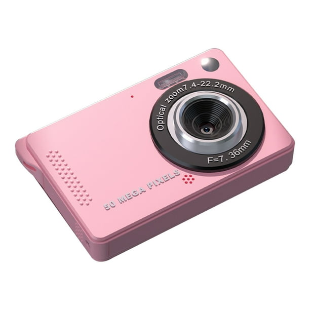 Cámara digital Pisexur para hombres, 1080P, compatible con fotografía de hasta 50 MP, estabilización electrónica, cámara digital CCD de 16X, portátil para estudiantes, electrónica para niños, organiz