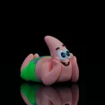thumbnail image 1 of 2024 new Cute Patrick Star Phone Stand PVC Action Doll Model Toy 8cm Sponge Baby Pi Da Xing, 1 of 5