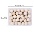 thumbnail image 4 of 60 Pcs Épingles en Bois avec Tête Ronde, Punaises de Pouce, Punaises de Pouce, 4 of 8