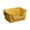 Zhixin yellow-large, variant on Easy to Clean PP Cats Litters Box Opening Top for Kittens AntiSplash Deeply Body Low Entry Ventilated Odors Control Color