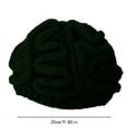 thumbnail image 2 of YOHAVEN Funny Brain Knitted Hat, Warm Winter Beanie Cap Novelty Costume Headwear, Creative Knitting Hat Decoration for Halloween Christmas Party Outdoor Ski Travel Festival Gift, 2 of 2