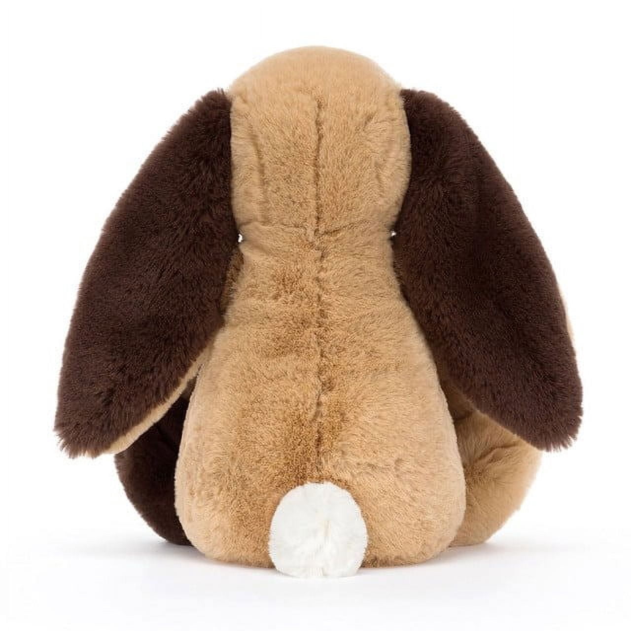 Jellycat Bashful Patchwork Brown Bunny Plush Toys - 2025 Latest Classic Children's Gif,Holiday Gifts for Women - Coffee/12.20in
