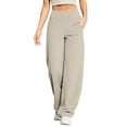 thumbnail image 2 of Kelon Yoga Pants, Wide Leg Pants for Women 2026 Spring Summer Casual Loose Yoga Pants with Pockets Petite/Regular/Tall Stretch Casual Lounge Pants, M, 2 of 9