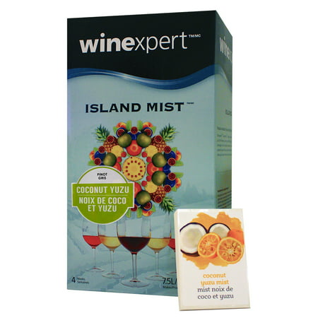 Island Mist Coconut Yuzu Pinot Gris BONUS KIT Includes (Best Oregon Pinot Gris)