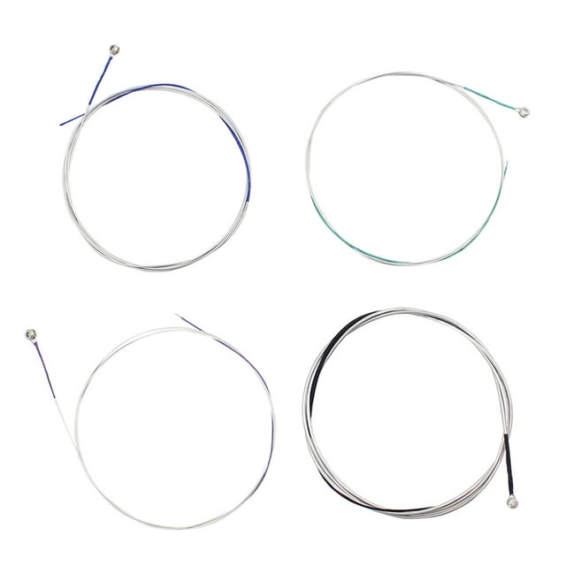 CIMAXIC 4pcs Professional Cello Strings Cello Accessories Stainless Steel Made Cello String,5.91"X5.51"X0.04"