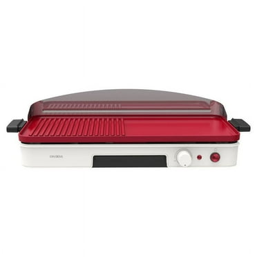 CRUXGG 20.5 in Rectangular Non-Stick Ceramic Grill and Griddle Pan