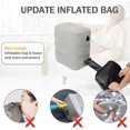 thumbnail image 2 of Travel Inflatable Footrest, Adjustable Three-Layer Height Footrest, Suitable For Airplanes, Cars, Homes, Trains, Offices, Car Footrest With Inflatable, 2 of 5