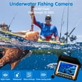 thumbnail image 2 of Cámara de pesca submarina con monitor LCD de 5 pulgadas 120° 500.000 píxeles 8 piezas de visión nocturna IR para pesca en río/hielo, 2 of 8
