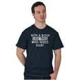 thumbnail image 5 of With A Body Like This Who Needs Hair Men's Graphic T Shirt Tees Brisco Brands S, 5 of 6