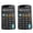 Black, variant on Drrntien Professional 8Digit Calculator with Clear LCD Screen Battery Power Supply