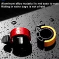 thumbnail image 7 of 4 PCS Bike Bell,Aluminium alloy Super Loud Invisible Bicycle Horn,Universal Fits 31.8mm/2.2cm Handlebars,Cycling Accessories Mountain/Road riding for Adults & Kids, 7 of 7