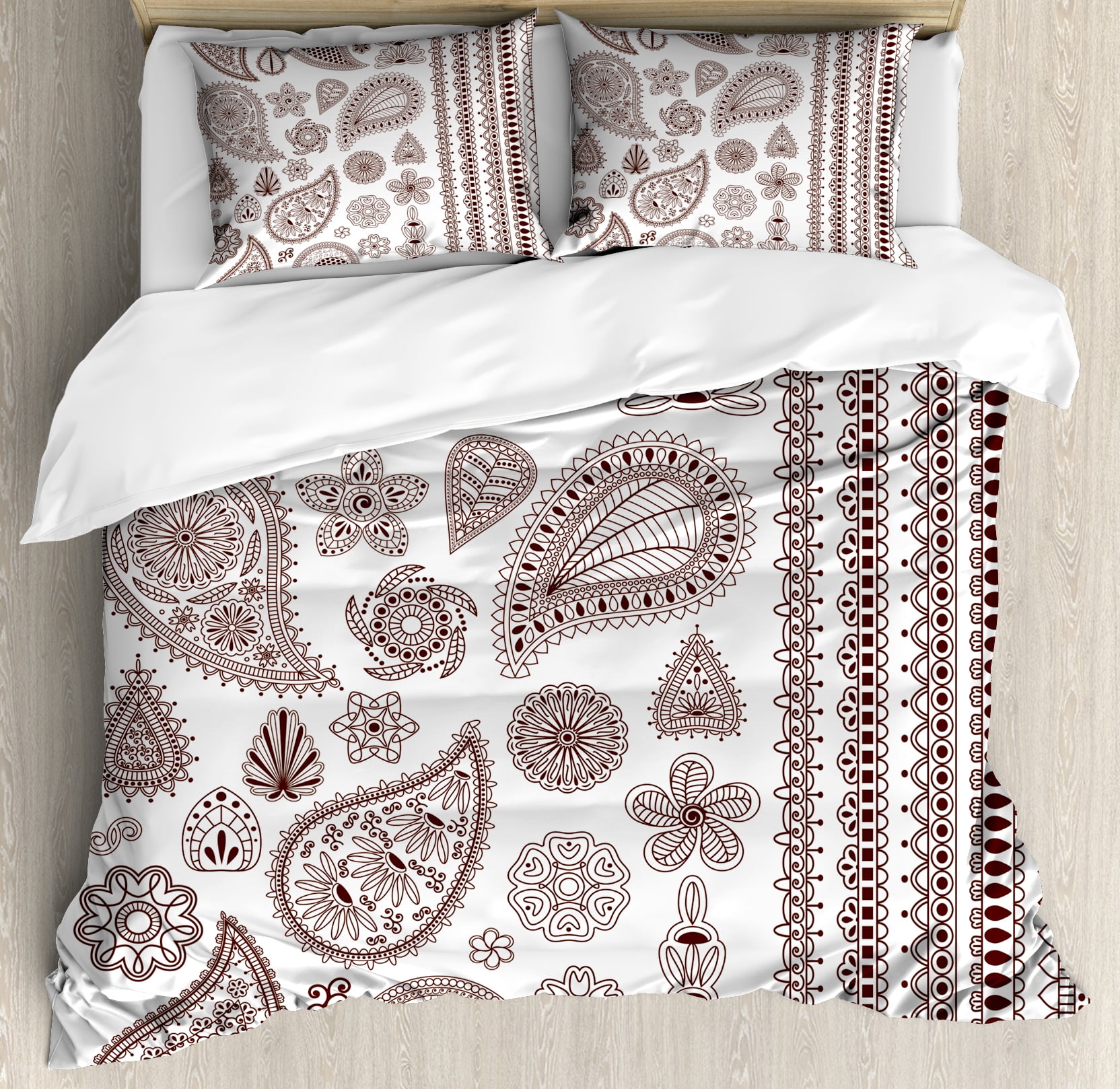 Paisley Indian Summer Bed Sheets Duvet Covers Bedding Printed
