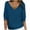 Blue-32, variant on Mittory Lightweight Sweaters for Women V Neck Long Sleeve Knit Loose Oversized Pullover Sweater Top