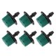 thumbnail image 5 of 100 Uds. Aspersor de riego ajustable de 360 ​​grados emisor de riego por goteo de 1/4 pulgadas para sistema de riego verde, 5 of 10