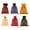 D004-01 10"x7.25", variant on by Touchstone New Gorgeous Indian Traditional Leaf Printed Bags Pouches Potli For Gift Wedding Jewelry Packaging Bridal Party Favors Assorted Colors Set Of 9 For Women.