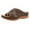Khaki, variant on asdoklhq Wedge Sandals for Women,Women Summer Slip-On Wedges Beach Open Toe Breathable Sandals Embroidery Shoes