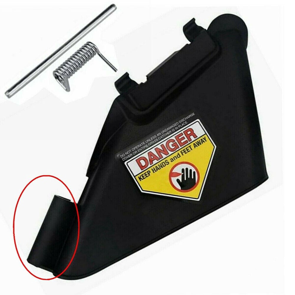 Wuweikeji Side Discharge Chute 731-07131for Troy-Bilt Lawn Mowers TB110 TB130 TB230 TB260 TB350 ,Replacement Part with Pin & Spring Included , Compatible with MTD Craftsman Yard Machines