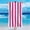 Hot Pink and White, variant on Extra Large Beach Towel Classic Stripes Royal Blue and White 30" x 60" Soft Beach Towels Quick Dry & Sand Free Towel for Hotel Pool and Bathroom Tub