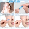 thumbnail image 7 of XIRQI Sterile Needles for Pimples,100Pcs Disposable Acne Lancet Effective Blemish And Blackhead Removal Tools for Clear Skin, 7 of 7