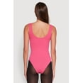 thumbnail image 5 of Womens Ribbed Knit Seamless Scoop Neck Sleeveless Bodysuit, 5 of 5