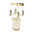 thumbnail image 3 of TISHITA Ornament Rotating Candle Holder Birthday Presents Decoration Home Decor Tea Light Candle Holder for Tabletop Dining Room Shop, 3 of 8