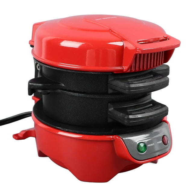 Electric Breakfast Sandwich Maker, Easy To Clean Pancake Panini Baking Plates Toaster for English Muffins Omelettes Waffles