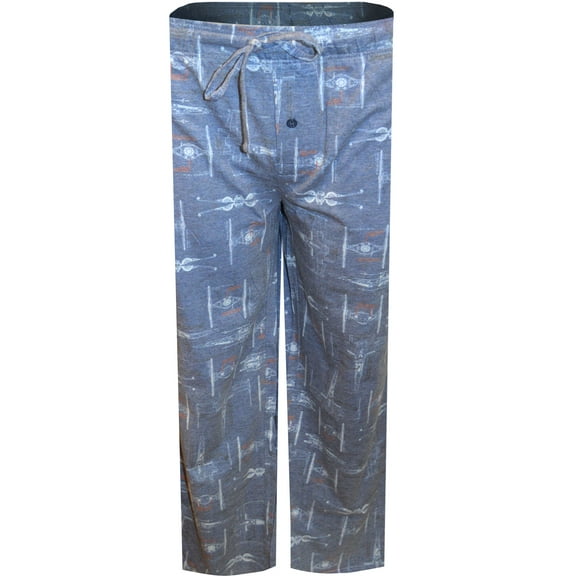 Mad Engine Mens Star Wars Special Fighter Guys Muted Gray Lounge Pant (XX-Large)