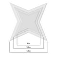 thumbnail image 2 of Christmas Patchwork Star Template Set,Handmade Christmas Star Quilting Template Patchwork Tools, Christmas Craft Kit for Festive Decorations,DIY Sewing Tool for Sewing Lovers, 2 of 6