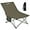 Green, variant on Whitsunday Camping Lounge Chair, 3 Adjustments Reclining Camping Chair, Lawn Chairs Folding Chair with Side Pocket for Camping, Beach, Picnic Green