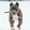 Pit Bull On Snow, variant on Elephant Stock Pit Bull On Snow Wall Art - Vertical Multi Panel Canvas - Living Room Wall Decor - Animal Multi Panel - Gray And Brown Decor - 14" x 23"