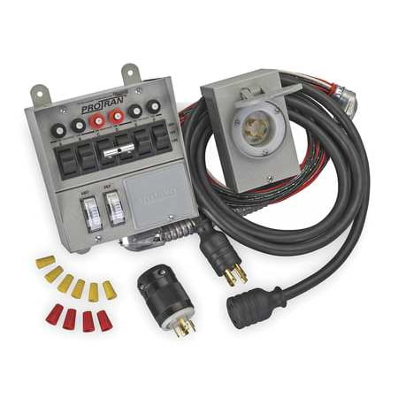 - RELIANCE 31406CRK Manual Transfer Switch,60A,125/250V